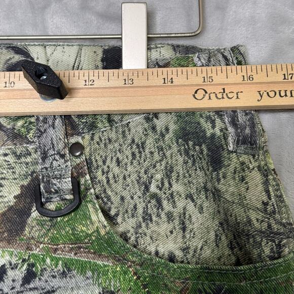 Mossy Oak Pants Mens 32*32 Camo Denim Pockets Cotton Stretch Hunting Outdoor - Picture 7 of 10
